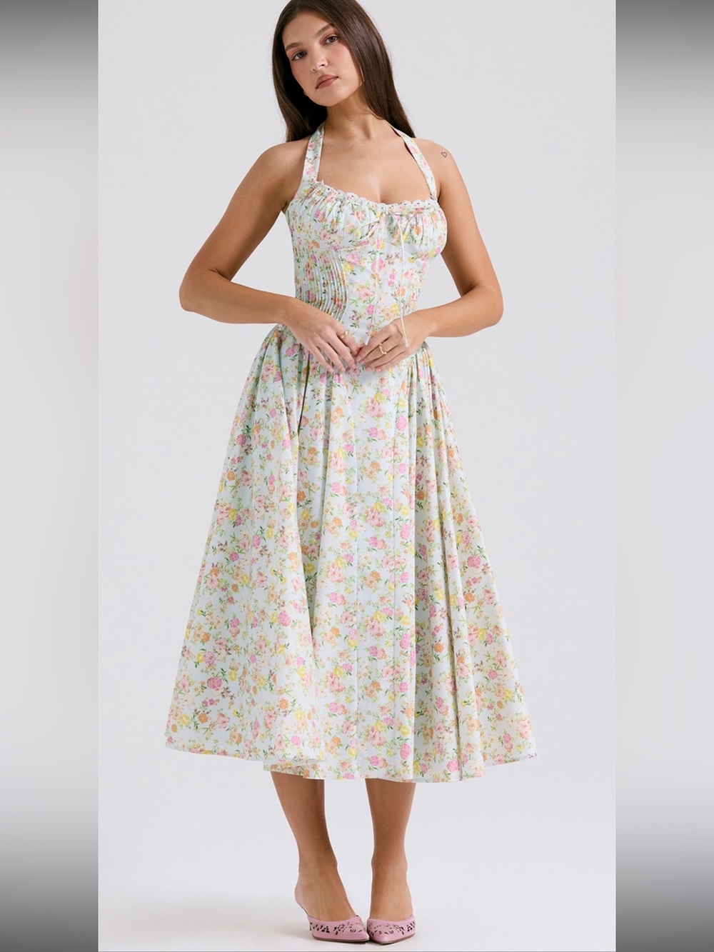House of CB Adabella Pale Blue Meadow